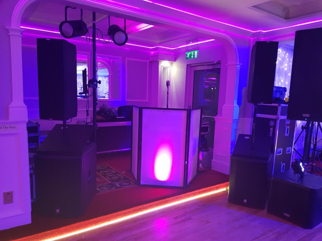 Kerry Wedding DJ Setup
